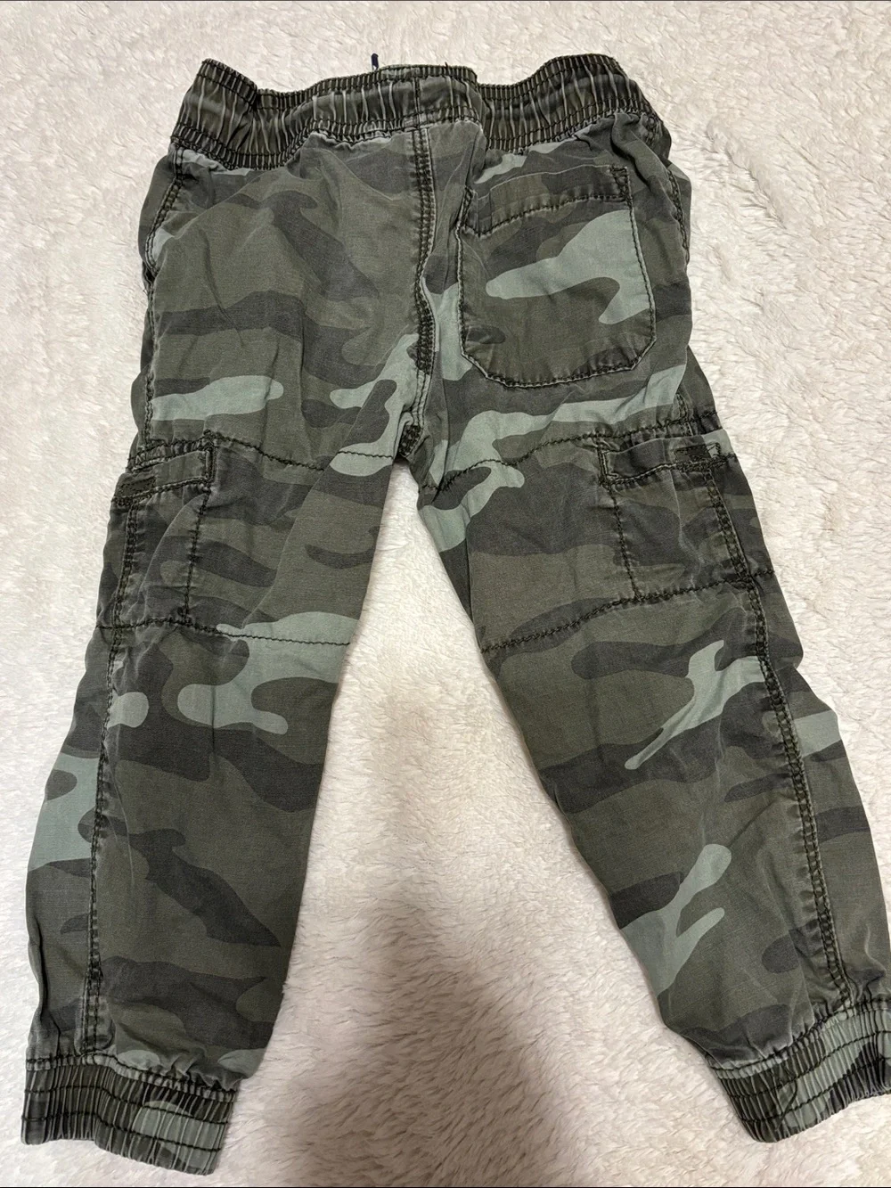 24m Carter's Green Camo Elastic-Waist Jogger Pants